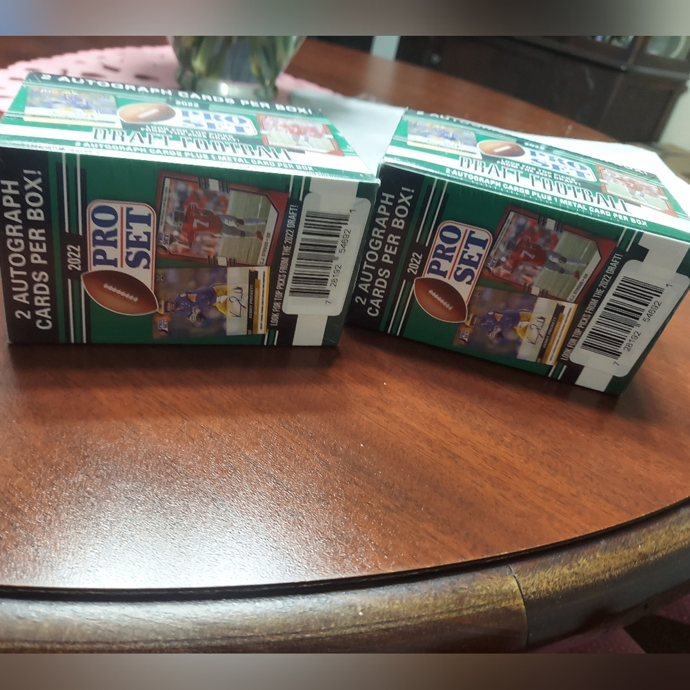 Proset 2022 sealed boxes with autographs inside